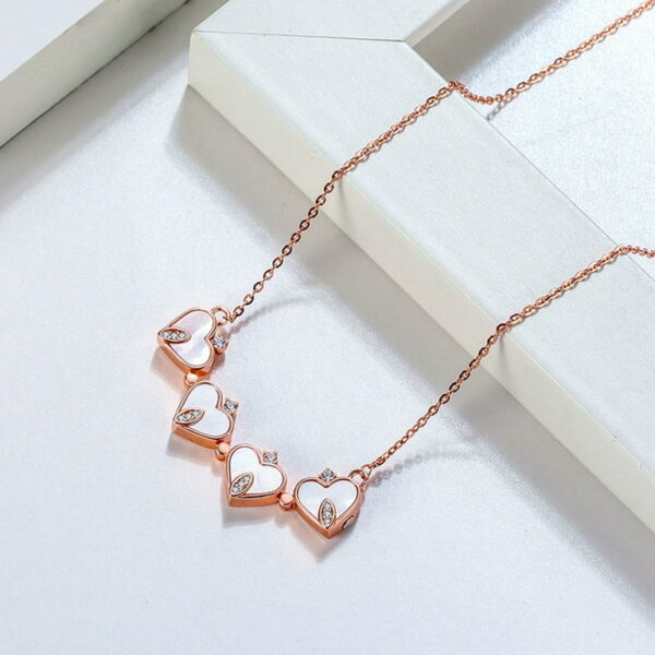 Pink-heart Pendant