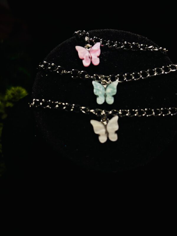 Butterfly Charm Bracelet - Image 3