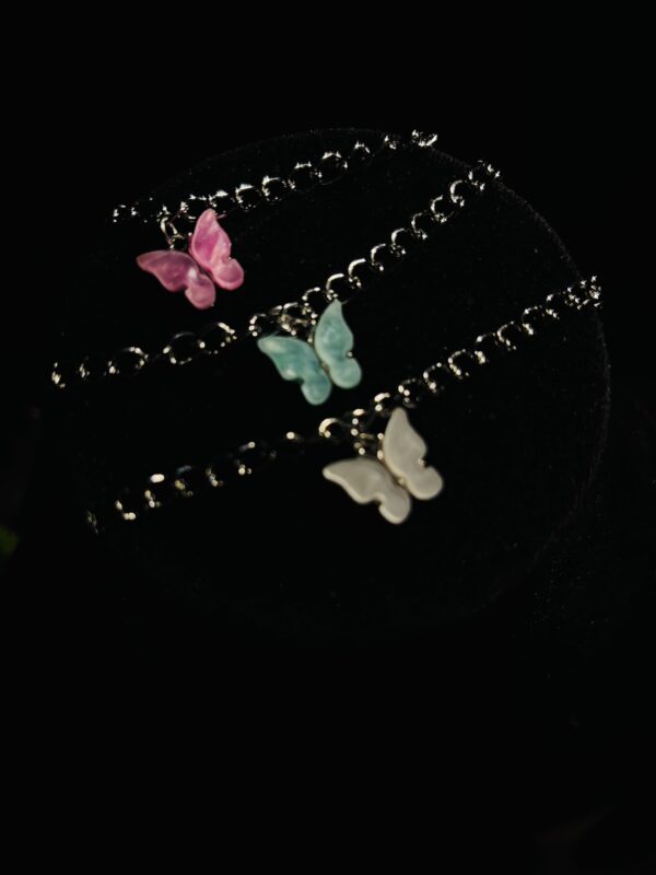 Butterfly Charm Bracelet - Image 4
