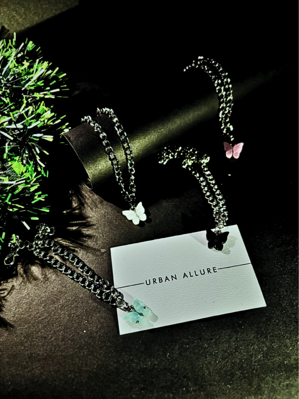 Butterfly Charm Bracelet - Image 2